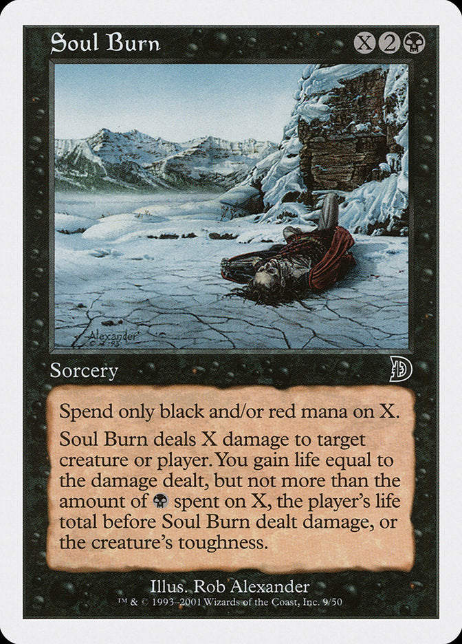 Soul Burn [Deckmasters] | Black Swamp Games