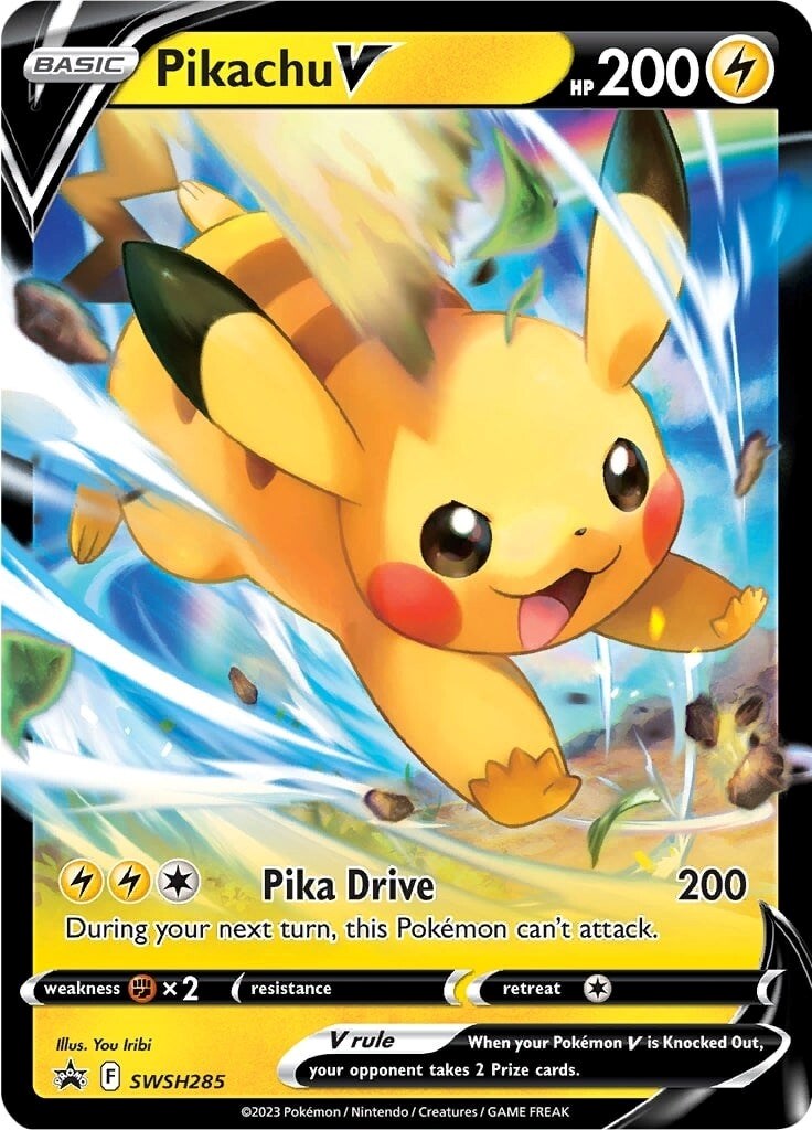 Pikachu V (SWSH285) [Sword & Shield: Black Star Promos] | Black Swamp Games