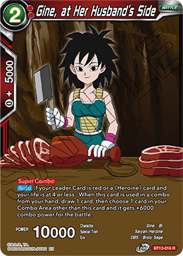 Gine, at Her Husband's Side (Rare) (BT13-016) [Supreme Rivalry] | Black Swamp Games