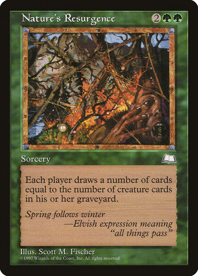 Nature's Resurgence [Weatherlight] | Black Swamp Games
