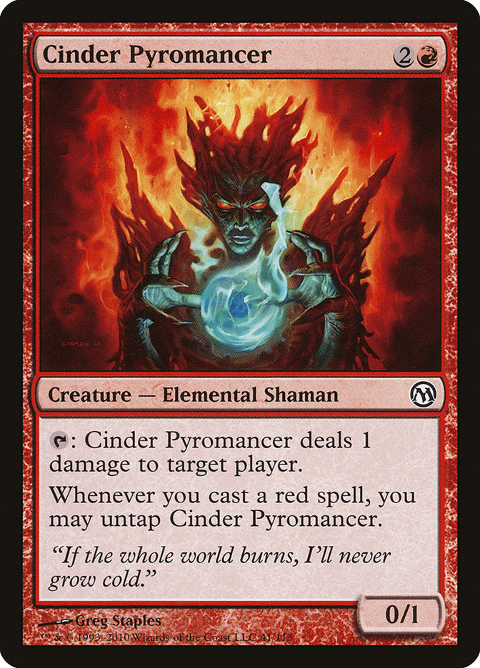Cinder Pyromancer [Duels of the Planeswalkers] | Black Swamp Games