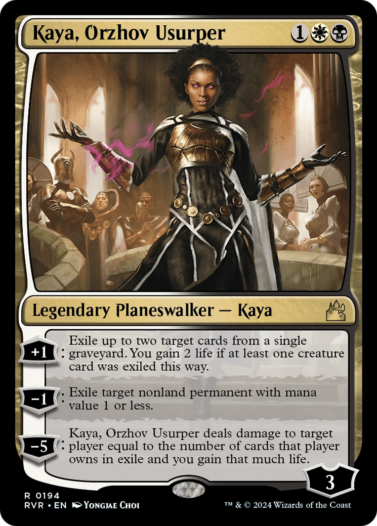 Kaya, Orzhov Usurper [Ravnica Remastered] | Black Swamp Games