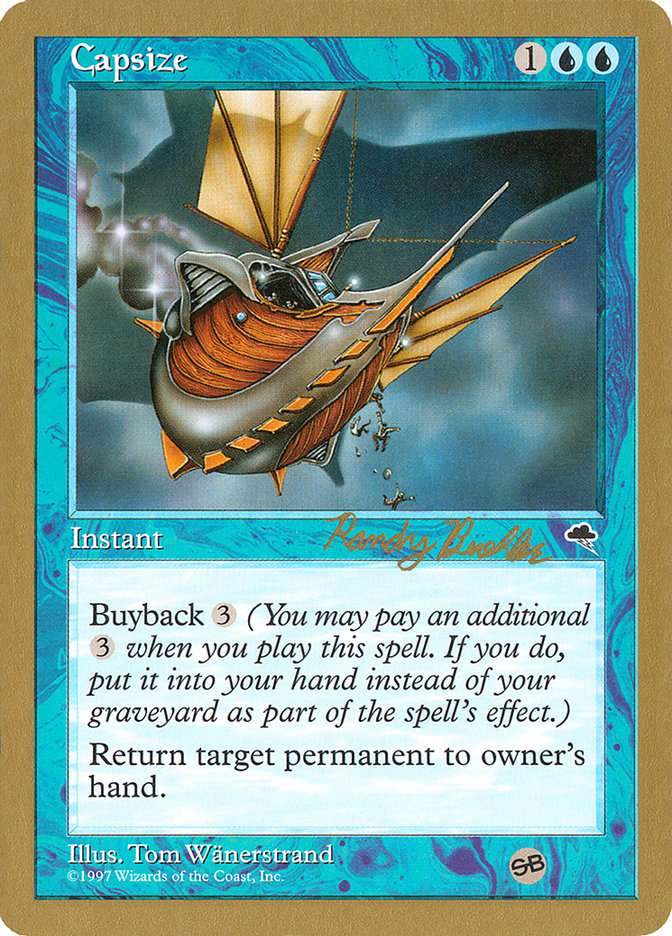 Capsize (Randy Buehler) (SB) [World Championship Decks 1998] | Black Swamp Games