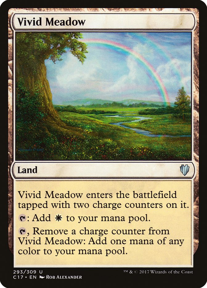 Vivid Meadow [Commander 2017] | Black Swamp Games