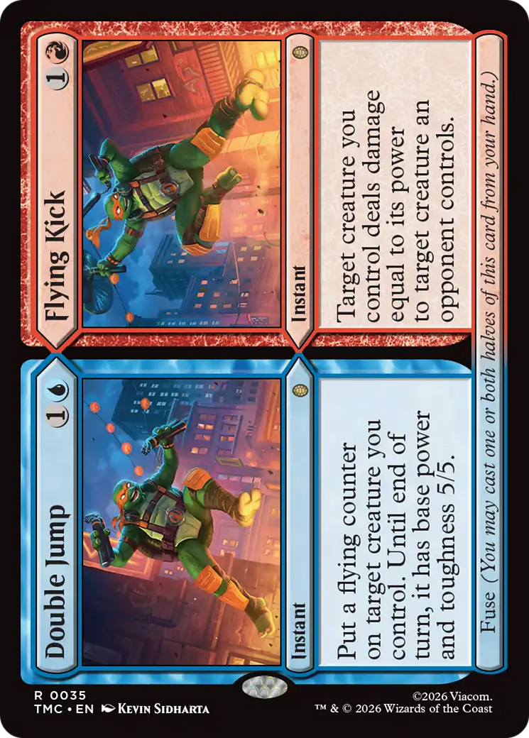 Double Jump // Flying Kick [Teenage Mutant Ninja Turtles Commander] | Black Swamp Games