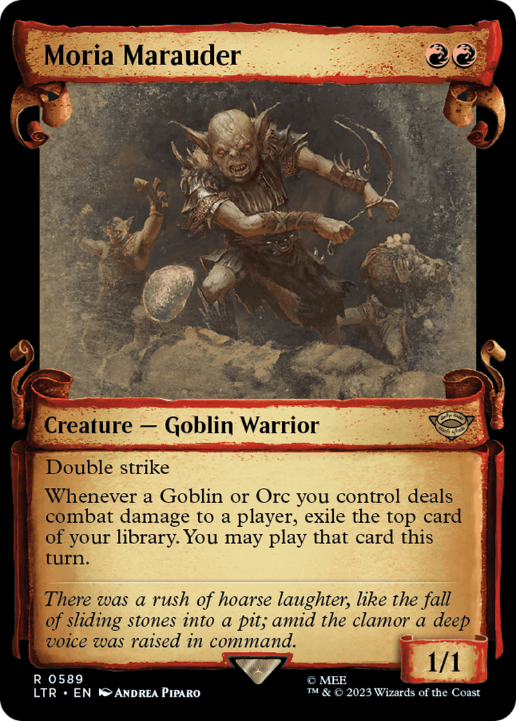 Moria Marauder [The Lord of the Rings: Tales of Middle-Earth Showcase Scrolls] | Black Swamp Games