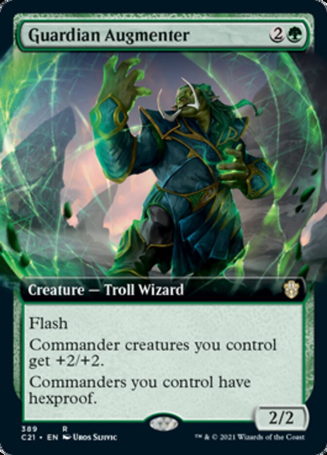 Guardian Augmenter (Extended Art) [Commander 2021] | Black Swamp Games