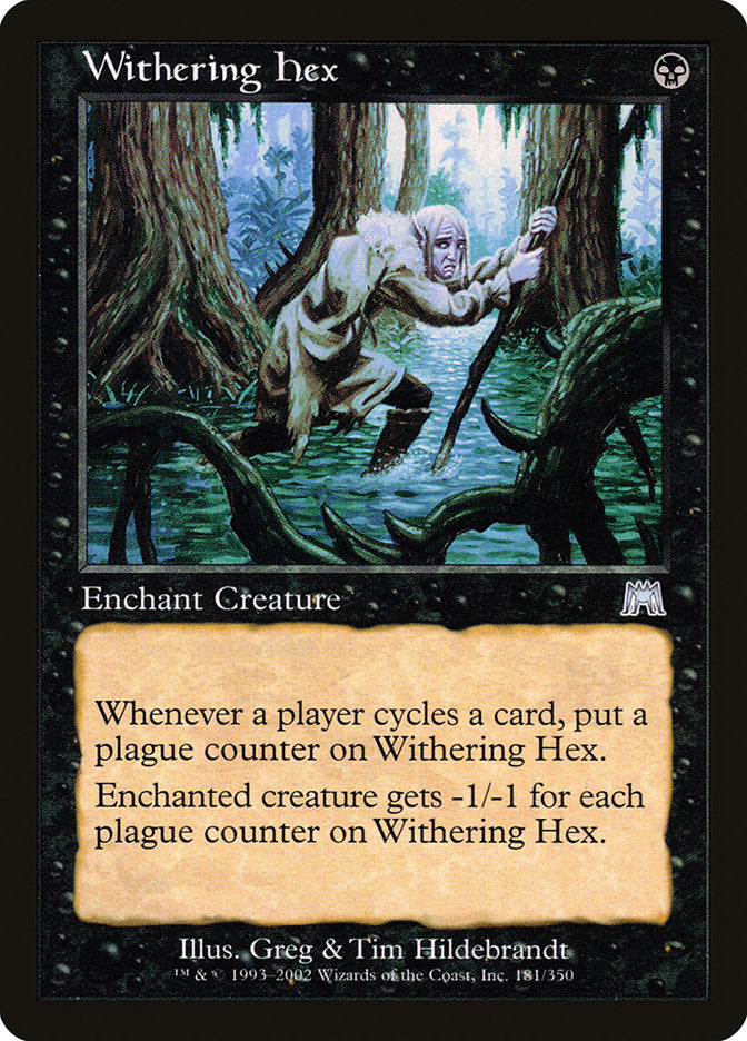 Withering Hex [Onslaught] | Black Swamp Games