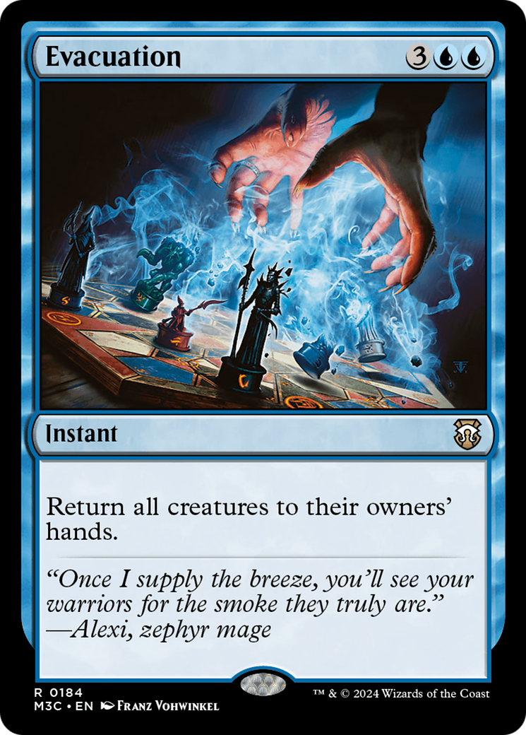 Evacuation (Ripple Foil) [Modern Horizons 3 Commander] | Black Swamp Games