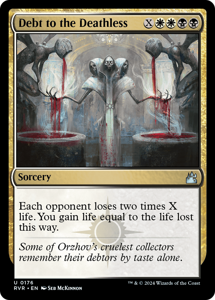 Debt to the Deathless [Ravnica Remastered] | Black Swamp Games