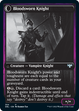Bloodsworn Squire // Bloodsworn Knight [Innistrad: Double Feature] | Black Swamp Games