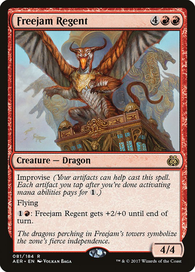 Freejam Regent [Aether Revolt] | Black Swamp Games