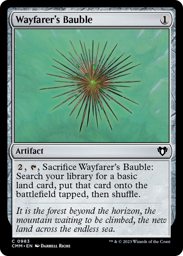 Wayfarer's Bauble [Commander Masters] | Black Swamp Games