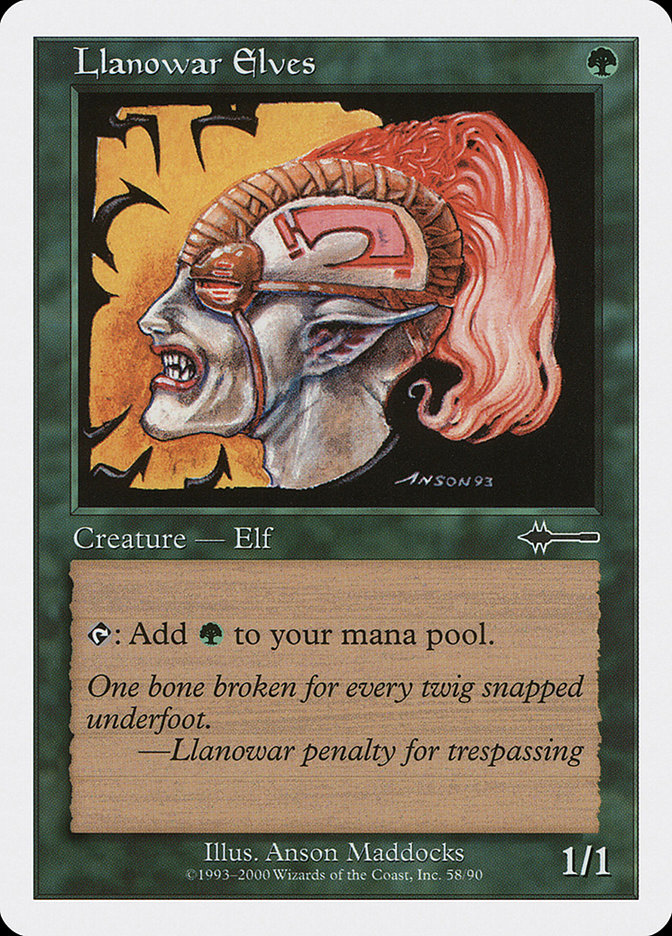 Llanowar Elves [Beatdown] | Black Swamp Games