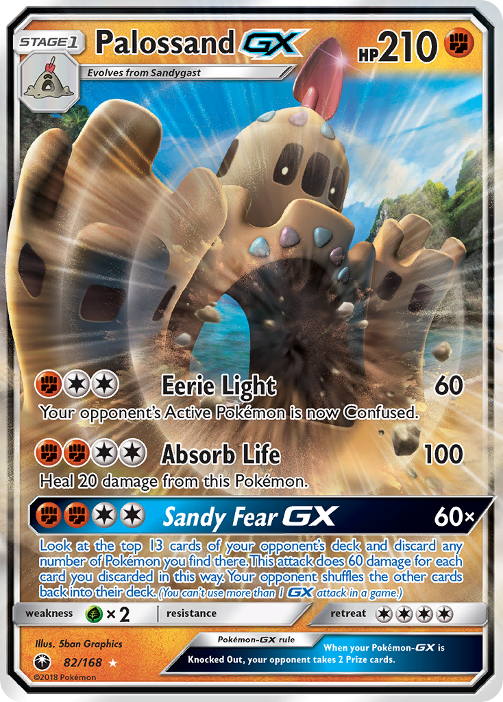 Palossand GX (82/168) [Sun & Moon: Celestial Storm] | Black Swamp Games