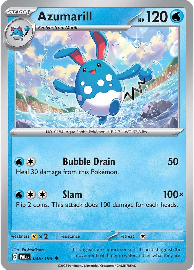 Azumarill (045/193) [Scarlet & Violet: Paldea Evolved] | Black Swamp Games