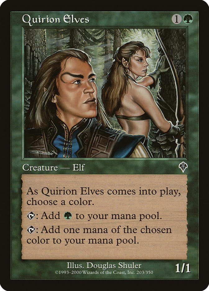 Quirion Elves [Invasion] | Black Swamp Games