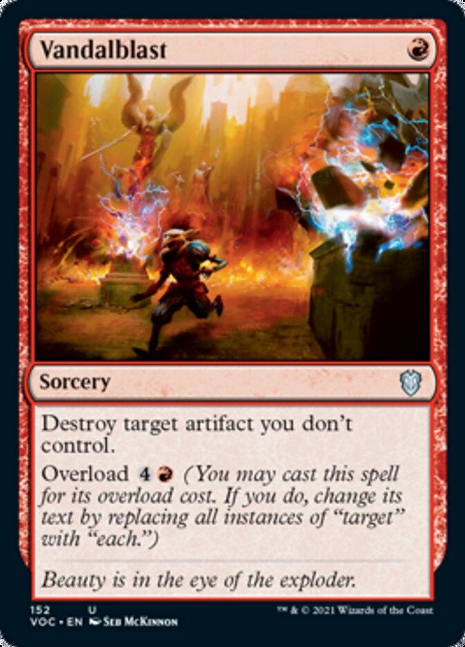 Vandalblast [Innistrad: Crimson Vow Commander] | Black Swamp Games
