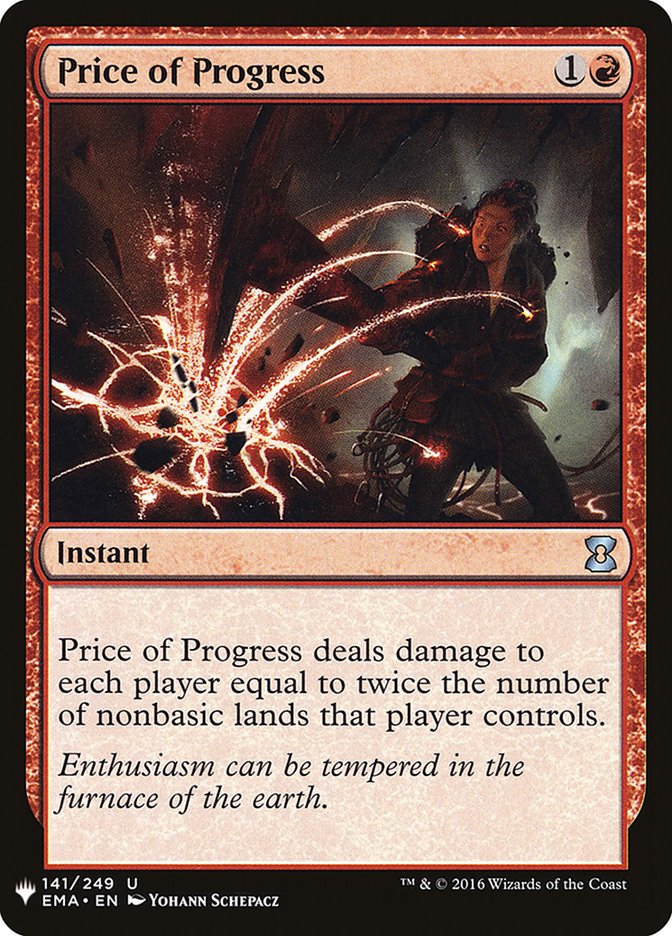 Price of Progress [Mystery Booster] | Black Swamp Games