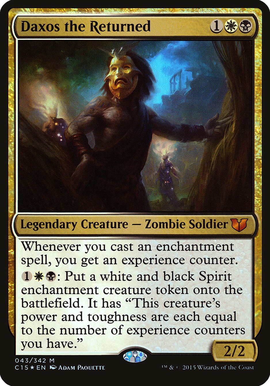 Daxos the Returned (Oversized) [Commander 2015 Oversized] | Black Swamp Games