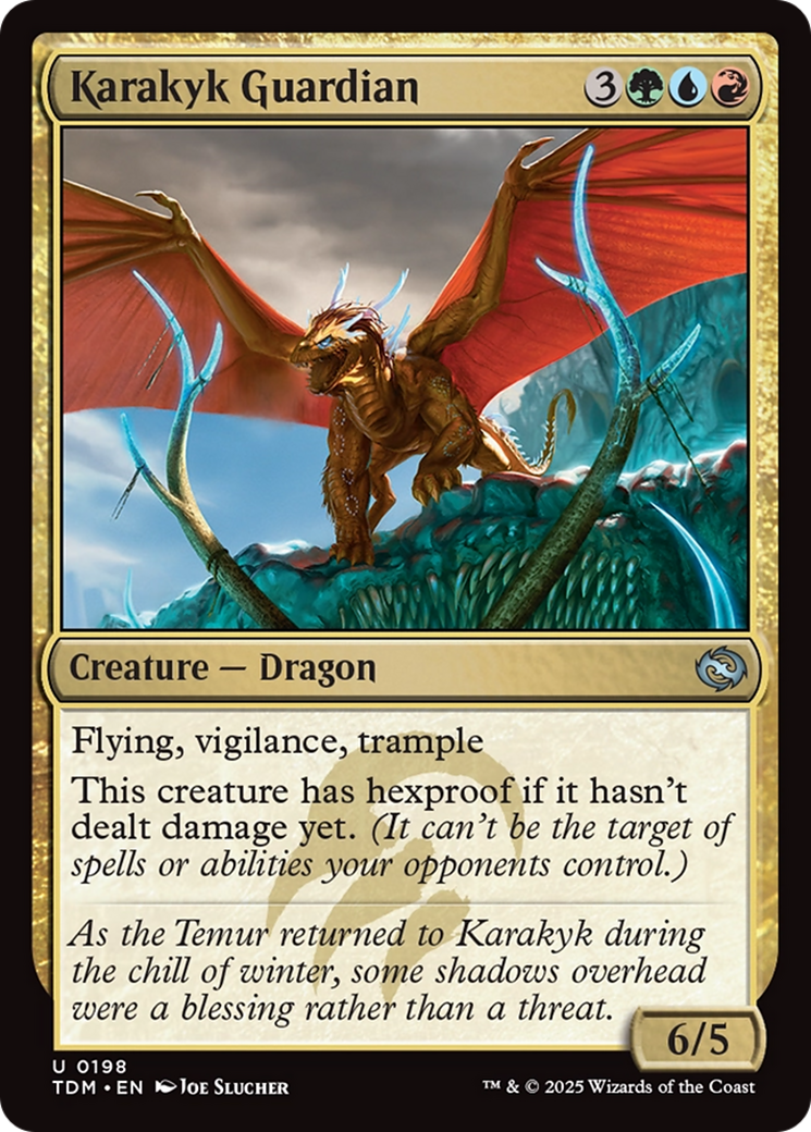 Karakyk Guardian [Tarkir: Dragonstorm] | Black Swamp Games