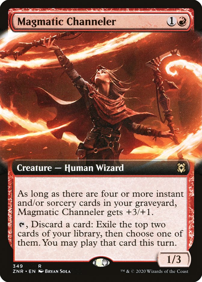 Magmatic Channeler (Extended Art) [Zendikar Rising] | Black Swamp Games