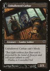 Loyal Cathar // Unhallowed Cathar [Dark Ascension] | Black Swamp Games