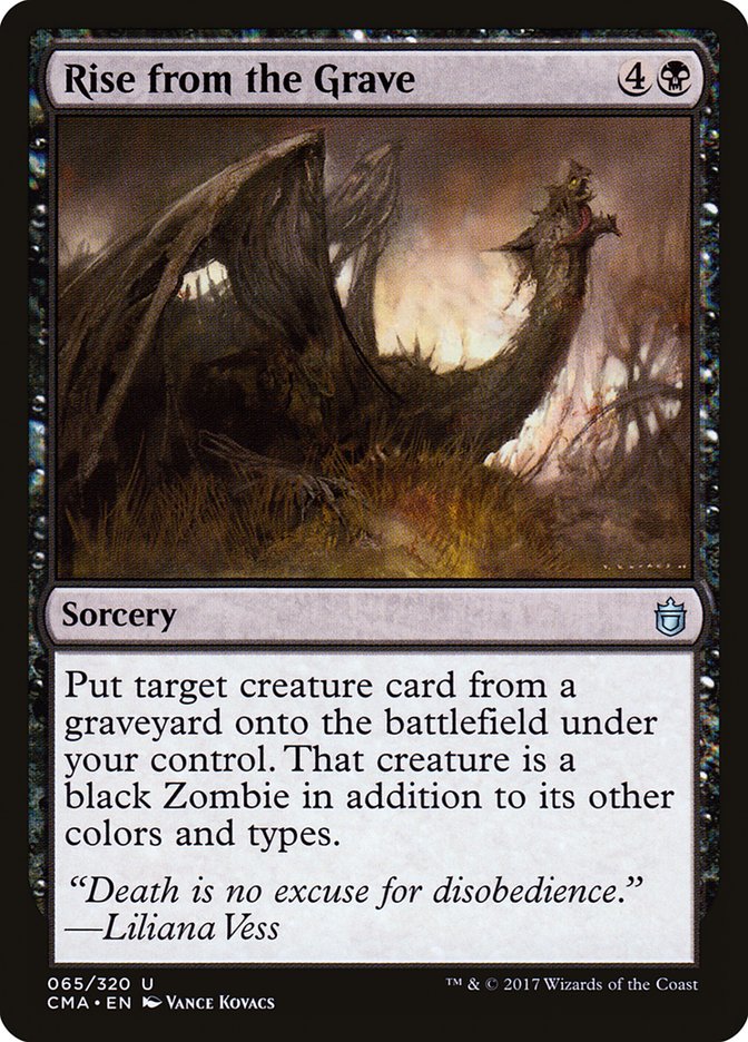 Rise from the Grave [Commander Anthology] | Black Swamp Games