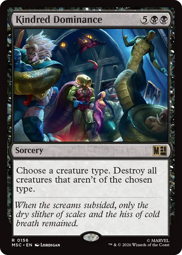 Kindred Dominance [Marvel Super Heroes Commander] | Black Swamp Games