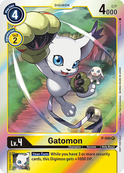 Gatomon [P-006] [Promotional Cards] | Black Swamp Games