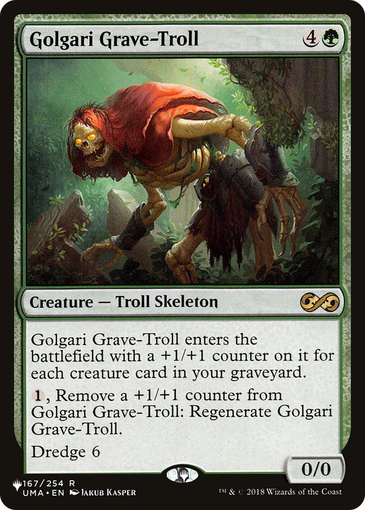 Golgari Grave-Troll [The List] | Black Swamp Games