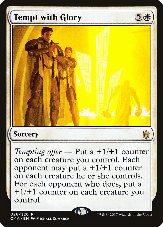 Tempt with Glory [Commander Anthology] | Black Swamp Games