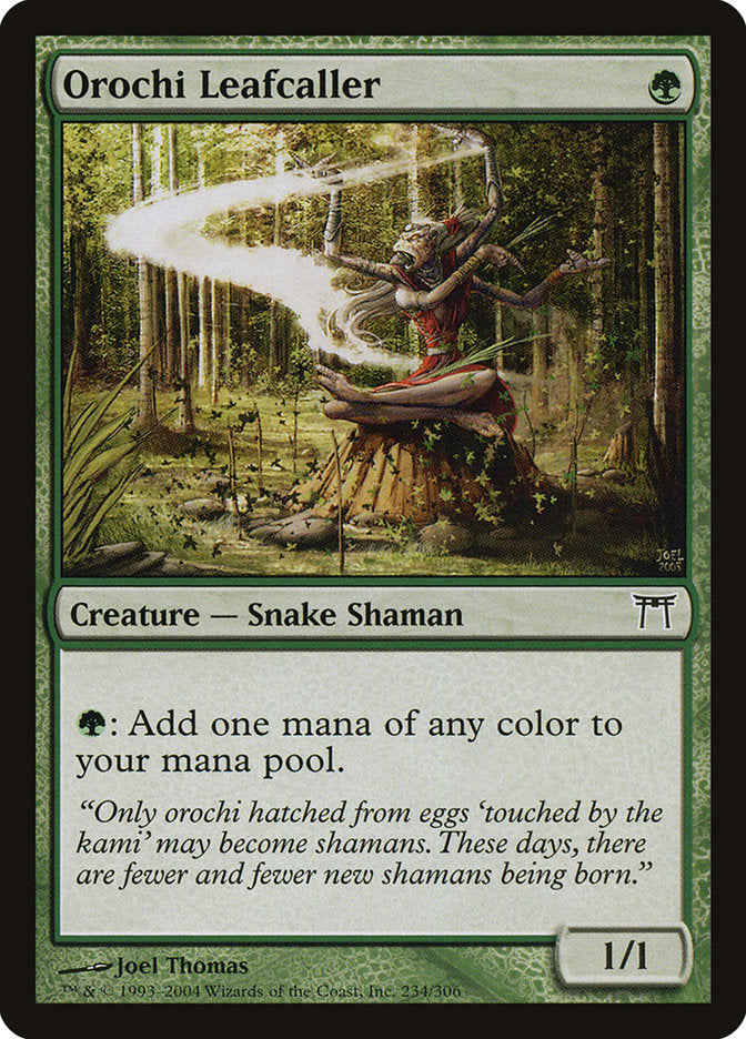Orochi Leafcaller [Champions of Kamigawa] | Black Swamp Games