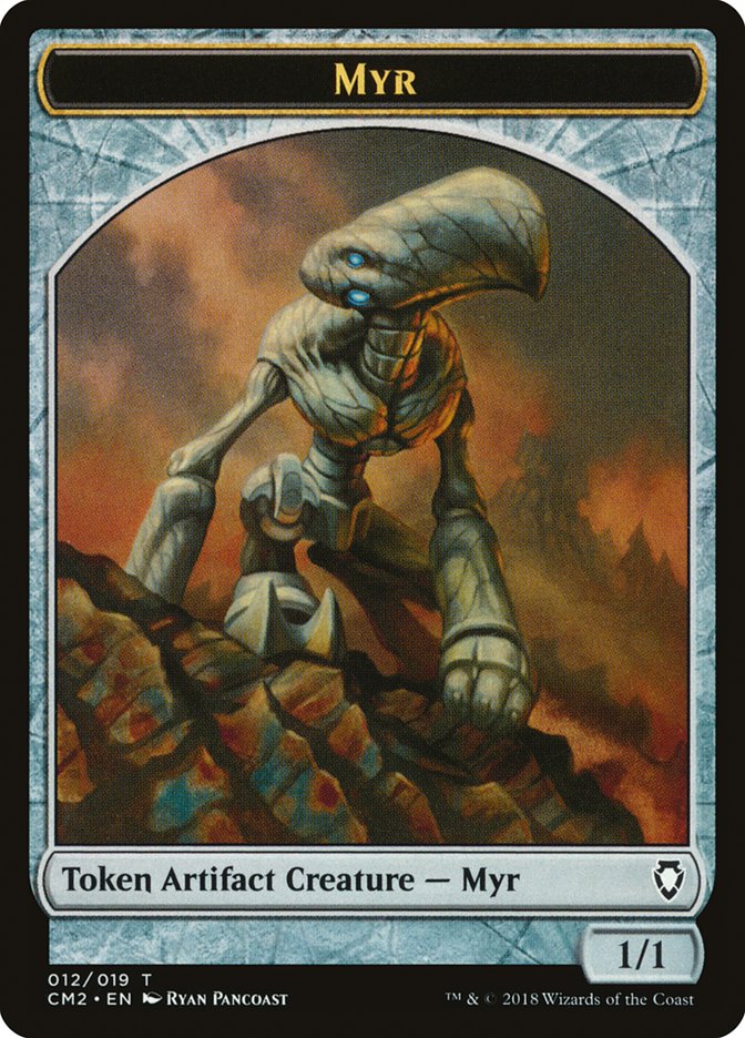 Myr Token [Commander Anthology Volume II Tokens] | Black Swamp Games