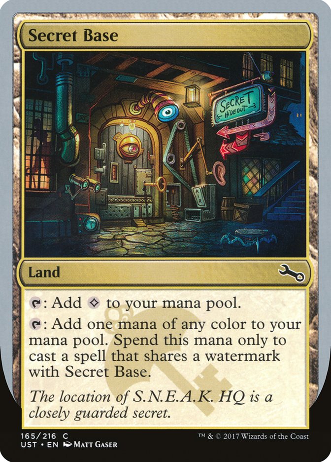 Secret Base (Matt Gaser) [Unstable] | Black Swamp Games