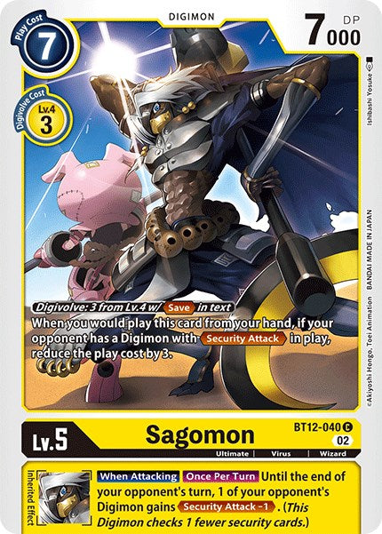 Sagomon [BT12-040] [Across Time] | Black Swamp Games