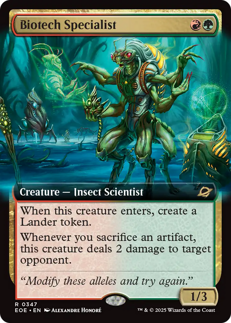 Biotech Specialist (Extended Art) [Edge of Eternities] | Black Swamp Games