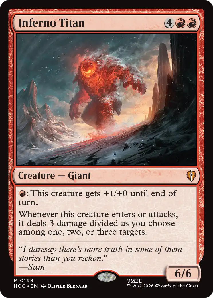 Inferno Titan [The Hobbit: Eternal-Legal] | Black Swamp Games