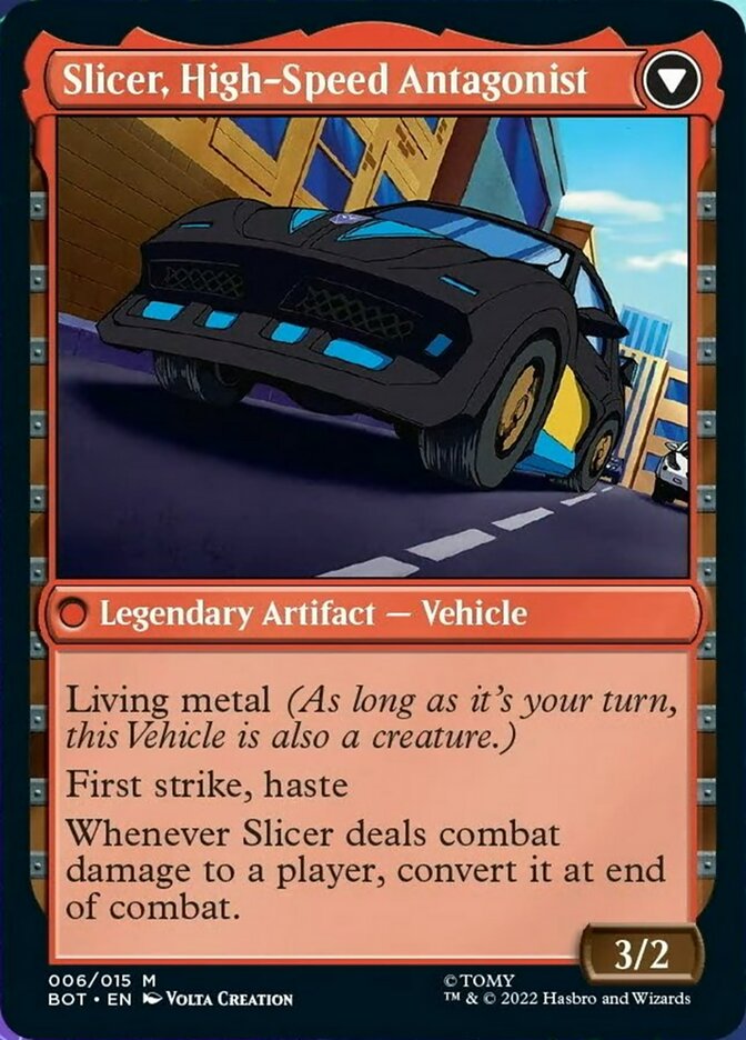 Slicer, Hired Muscle // Slicer, High-Speed Antagonist [Transformers] | Black Swamp Games