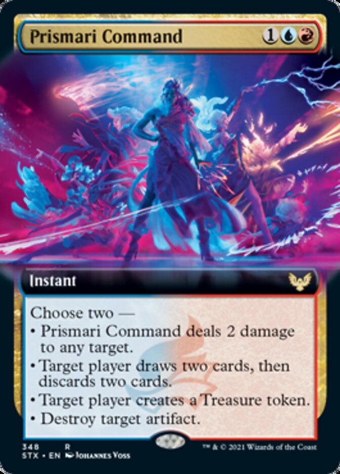 Prismari Command (Extended Art) [Strixhaven: School of Mages] | Black Swamp Games