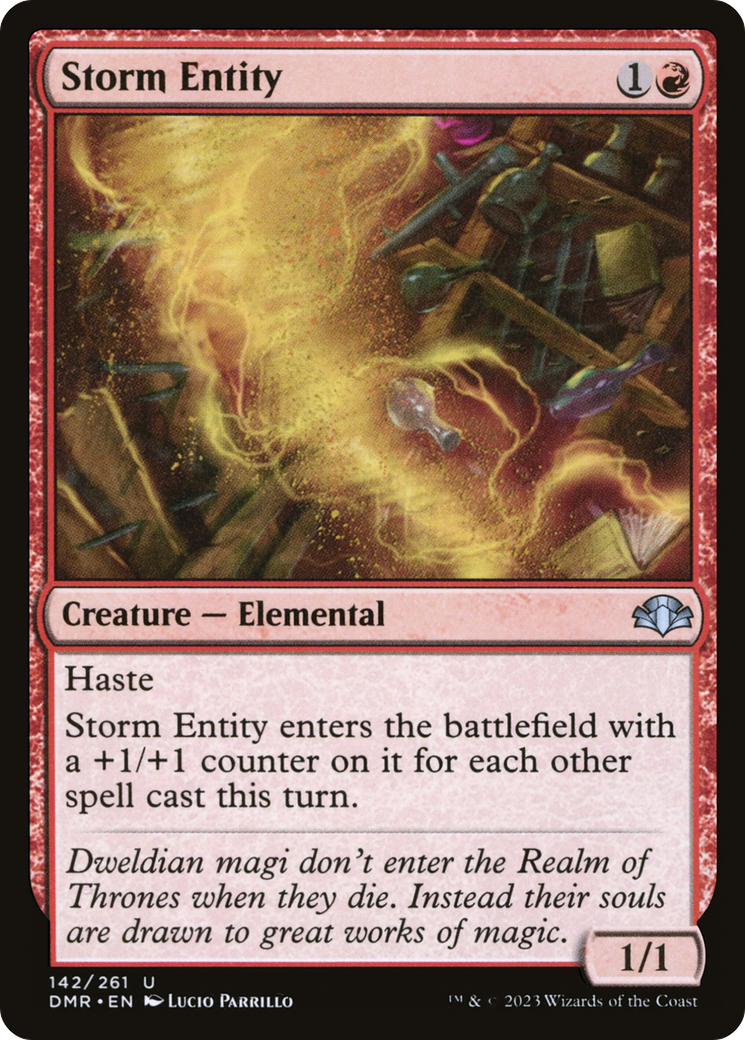 Storm Entity [Dominaria Remastered] | Black Swamp Games