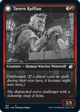 Tavern Ruffian // Tavern Smasher [Innistrad: Double Feature] | Black Swamp Games