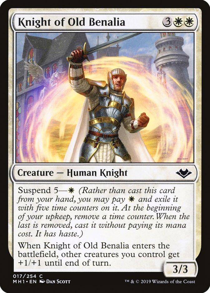 Knight of Old Benalia [Modern Horizons] | Black Swamp Games