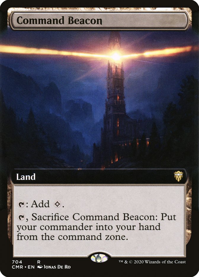 Command Beacon (Extended Art) [Commander Legends] | Black Swamp Games