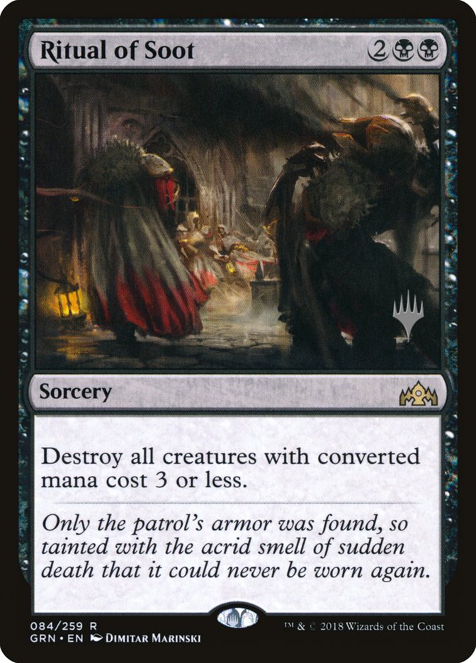 Ritual of Soot (Promo Pack) [Guilds of Ravnica Promos] | Black Swamp Games