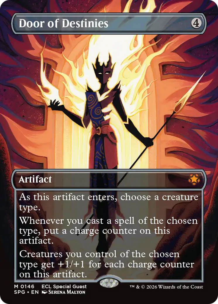 Door of Destinies (Borderless) [Lorwyn Eclipsed Special Guests] | Black Swamp Games