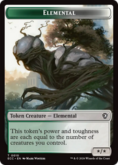 Copy // Elemental (0010) Double-Sided Token [Lorwyn Eclipsed Tokens] | Black Swamp Games