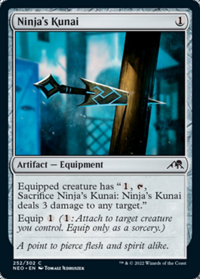 Ninja's Kunai [Kamigawa: Neon Dynasty] | Black Swamp Games