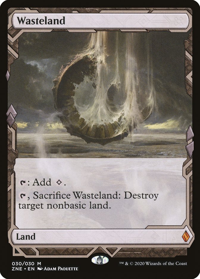 Wasteland (Expeditions) [Zendikar Rising Expeditions] | Black Swamp Games