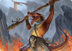 Kobold Art Card [Dungeons & Dragons: Adventures in the Forgotten Realms Art Series] | Black Swamp Games